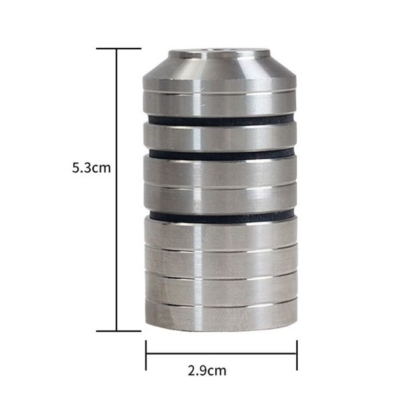 Zerone Bow Stabilizer Weight Kit, Aluminum Alloy Archery Stabilizer Weights Vibration Dampener for s Target Practice - Image 3